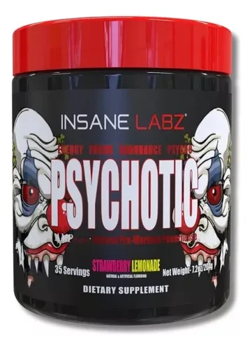 INS INSANE PSYCHOTIC 35 SERV STRAWBERRY LEMONADE