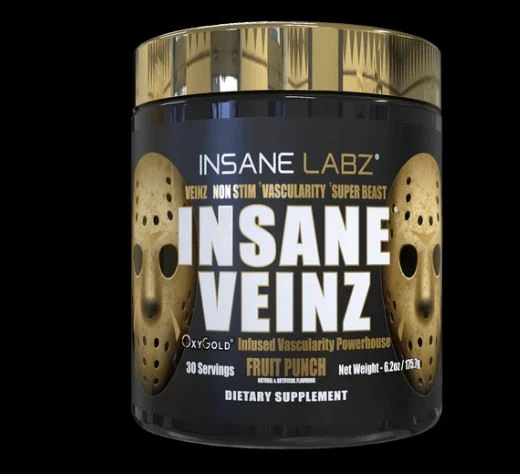 INS INSANE VEINZ (GOLD) 30 SERV FRUIT PUNCH