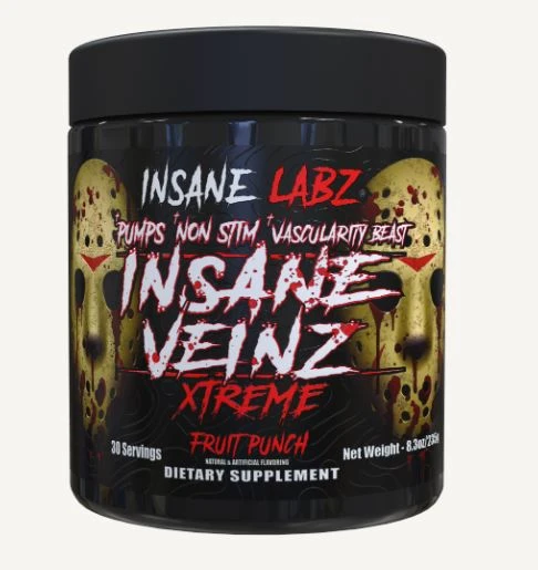 INS INSANE VEINZ XTREME 30 SERV FRUIT PUNCH
