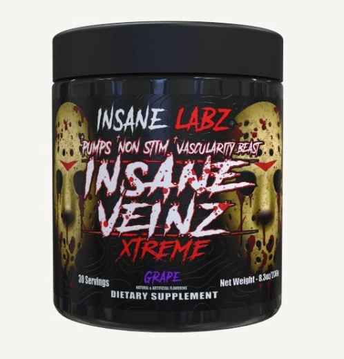 INS INSANE VEINZ XTREME 30 SERV GRAPE