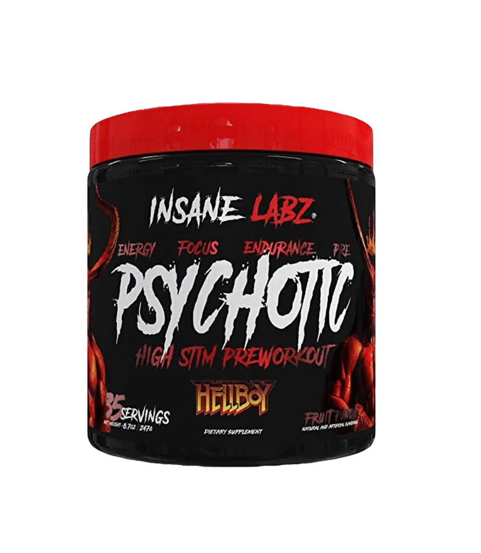 INS PSYCHOTIC *BLACK* 35 SERV FRUIT PUNCH