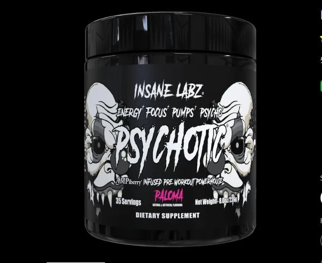 INS PSYCHOTIC *BLACK* 35 SERV PALOMA *NUEVO SABOR*