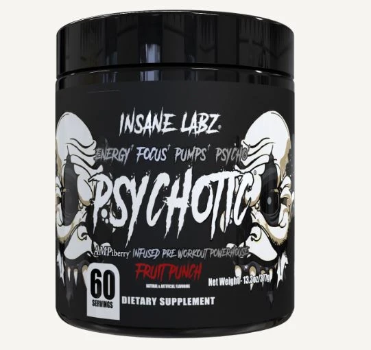 INS PSYCHOTIC *BLACK* 60 SERV FRUIT PUNCH