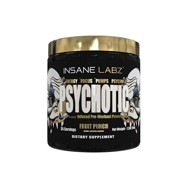INS PSYCHOTIC GOLD (35 SERV) FRUIT PUNCH
