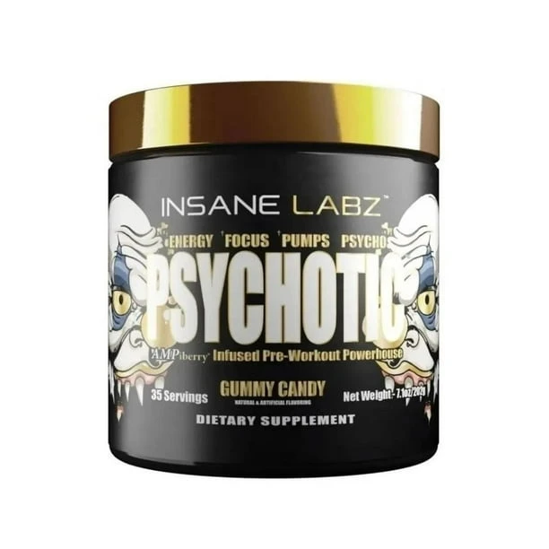 INS PSYCHOTIC GOLD (35 SERV) GUMMY CANDY