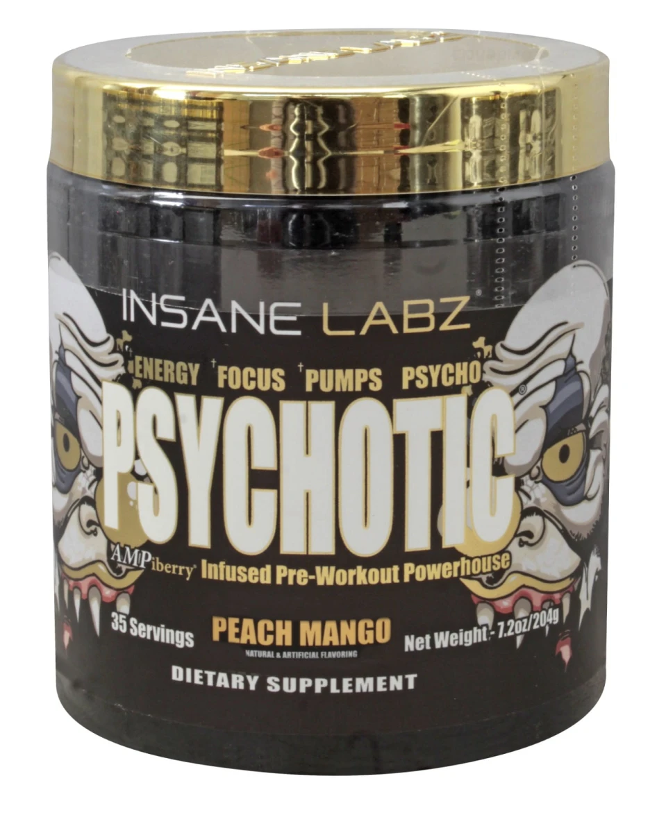 INS PSYCHOTIC GOLD (35 SERV) PEACH MANGO