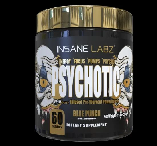 INS PSYCHOTIC GOLD (60 SERV) BLUE PUNCH