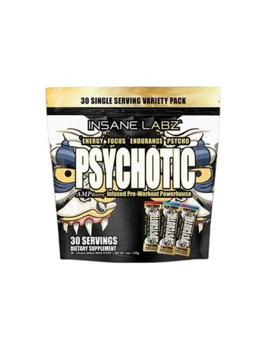 INS PSYCHOTIC GOLD 30 STICKS SERV VARIETY BAG FLAVORS
