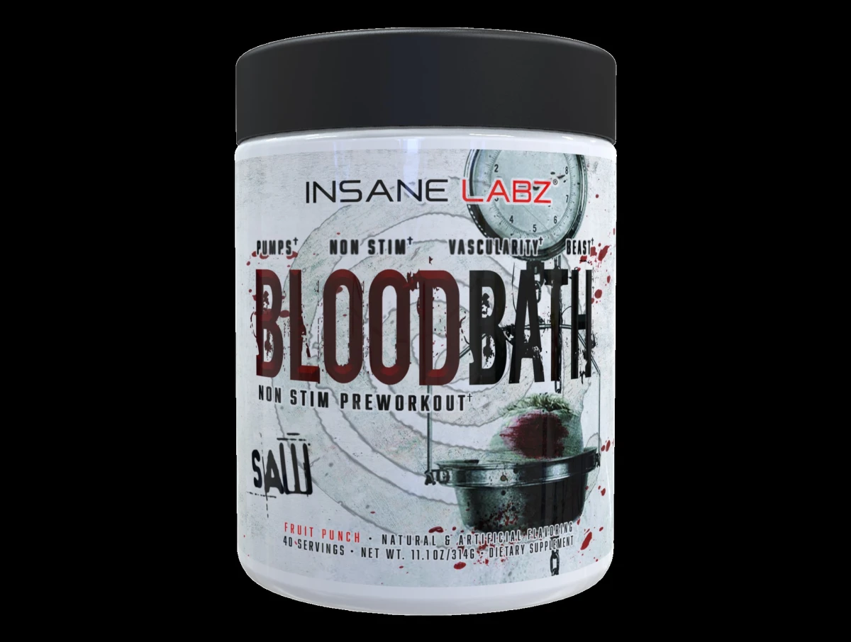 INS SAW SERIES BLOOD BATH NON STIM PRO 40 SERV FRUIT PUNCH