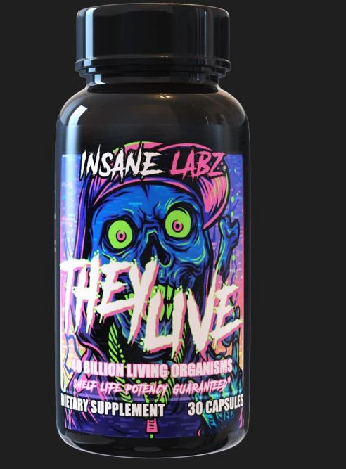 INS THEY LIVE PROBIOTIC 20 BILLON LIVING ORGANISMS 60 CAPS