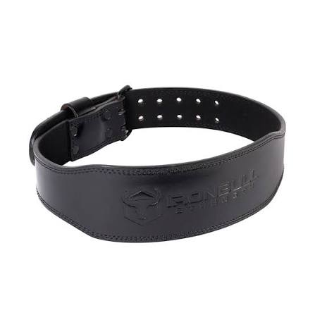 IRON GRIP CLASS LEATHER BELT BLACK (S)