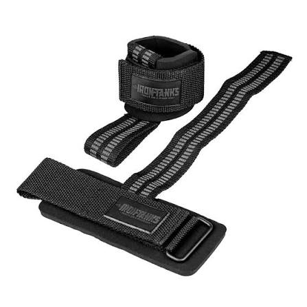 IRON GRIP TRAINING STRAPS BLACK