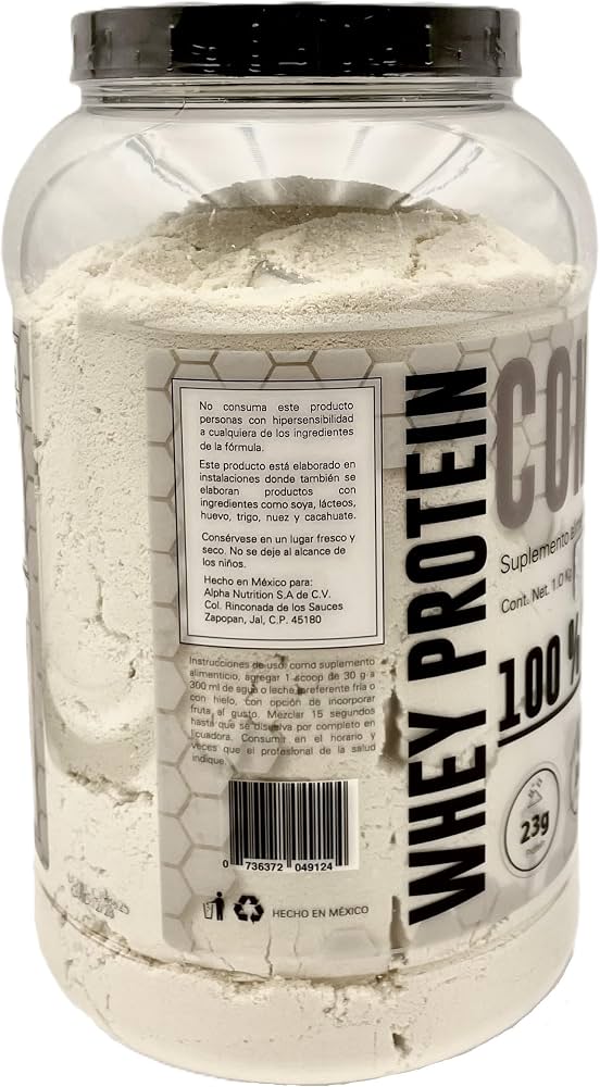 ALPHA WHEY PROTEIN CONCENTRATE 2.2 LBS SIN SABOR