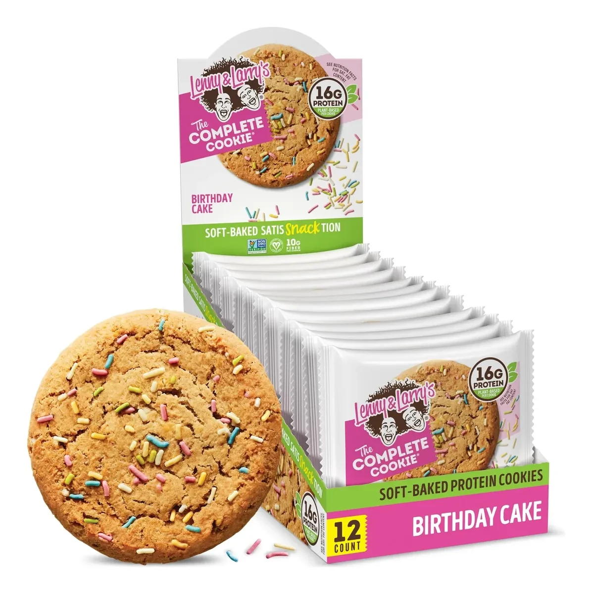 L&L COMPLETE COOKIE 12 COOKIES BIRTHDAY CAKE