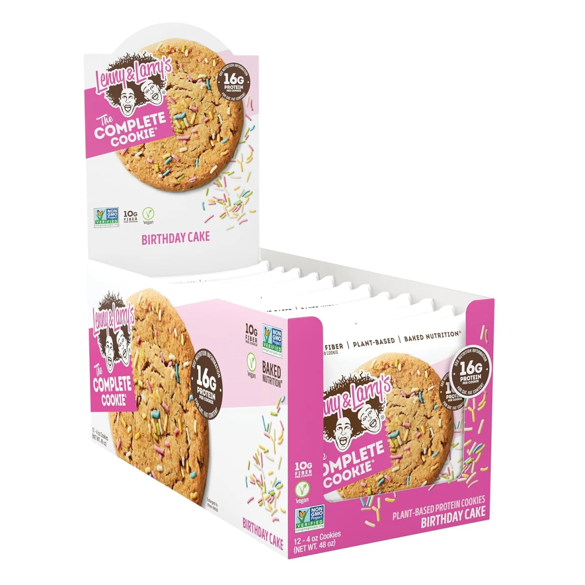 L&L COMPLETE COOKIE 12 COOKIES BIRTHDAY CAKE *OFERTA*