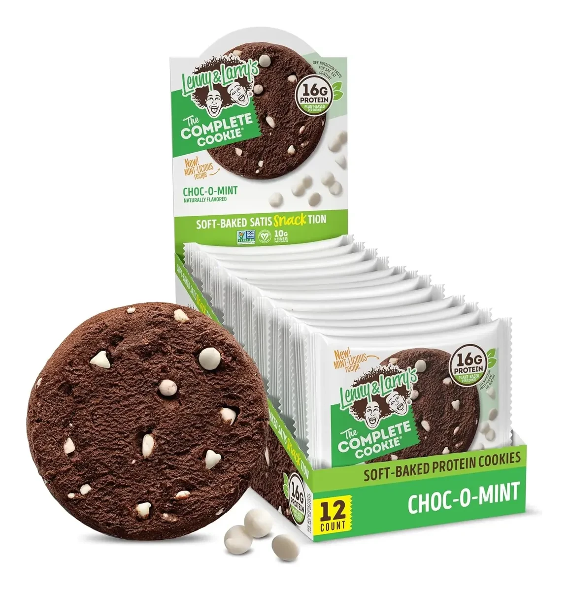 L&L COMPLETE COOKIE 12 COOKIES CHOC-O-MINT *OFERTA*