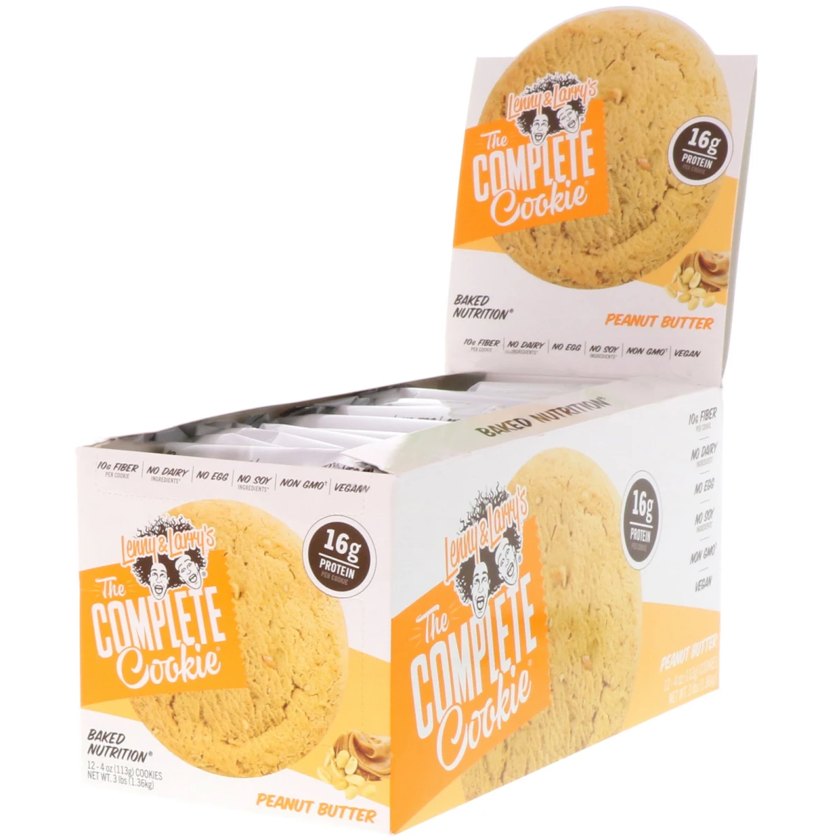 L&L COMPLETE COOKIE 12 COOKIES PEANUT BUTTER *OFERTA*