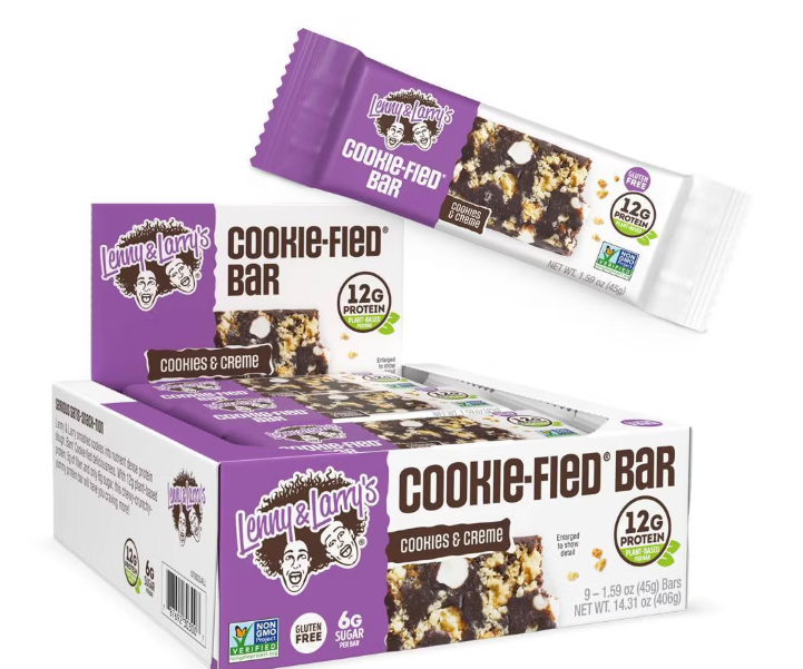 L&L COMPLETE COOKIE-FIED 9 BARS COOKIES AND CREME *OFERTA*