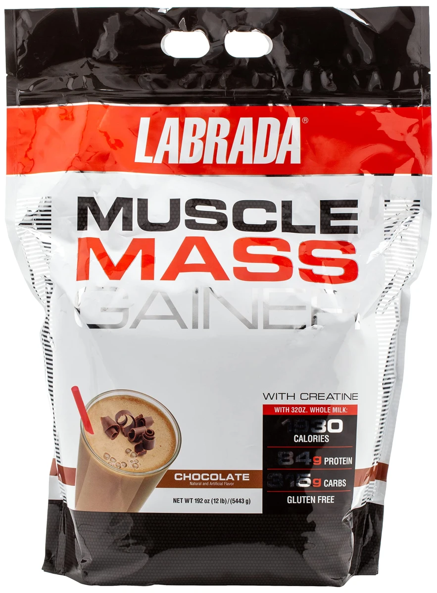 LA MUSCLE MASS GAINER 12 LBS CHOCOLATE