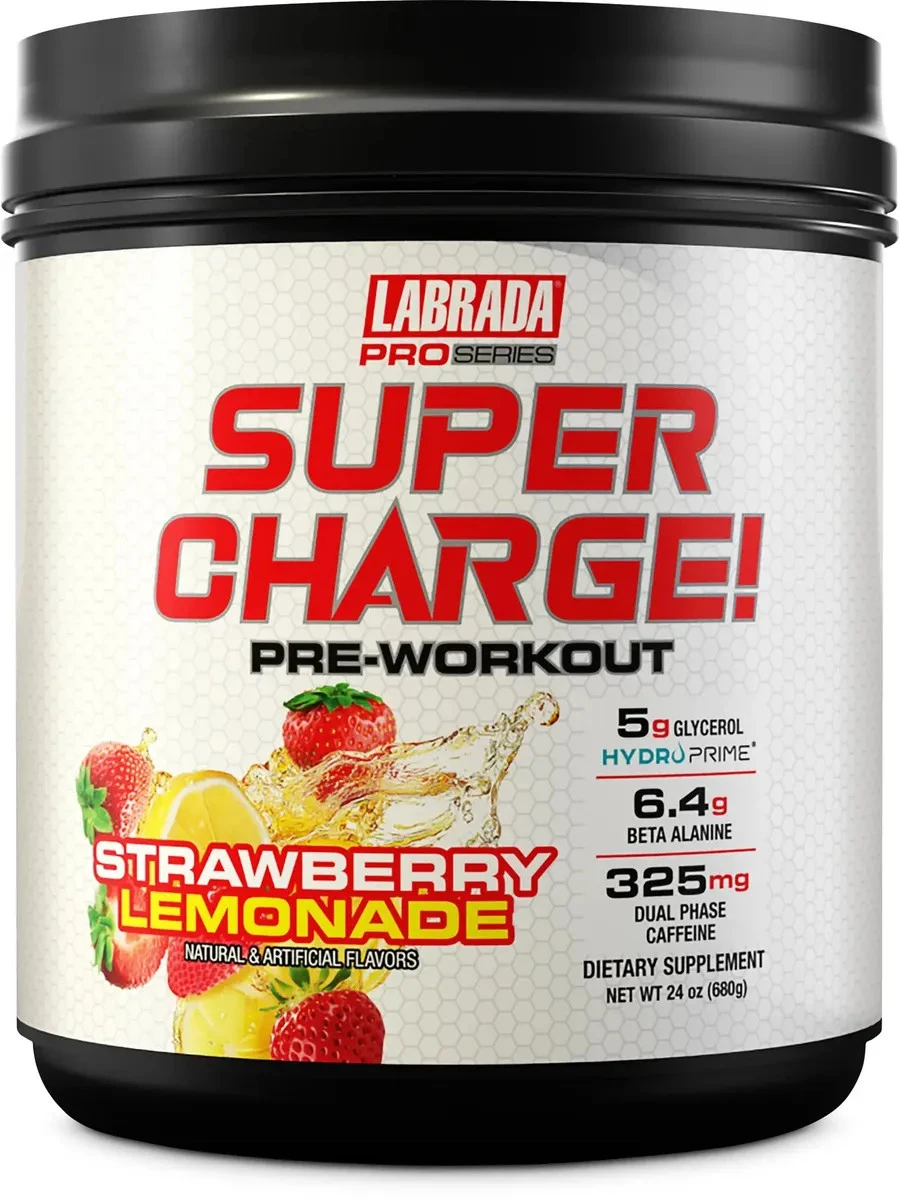 LA SUPERCHARGE 20 SERV STRAWBERRY LEMONADE