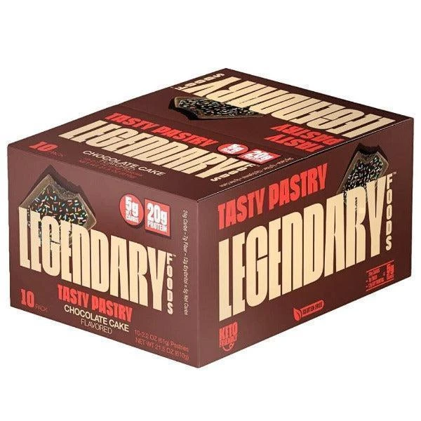 LEGENDARY TASTY PASTRY 10 PK CHOCOLATE CAKE