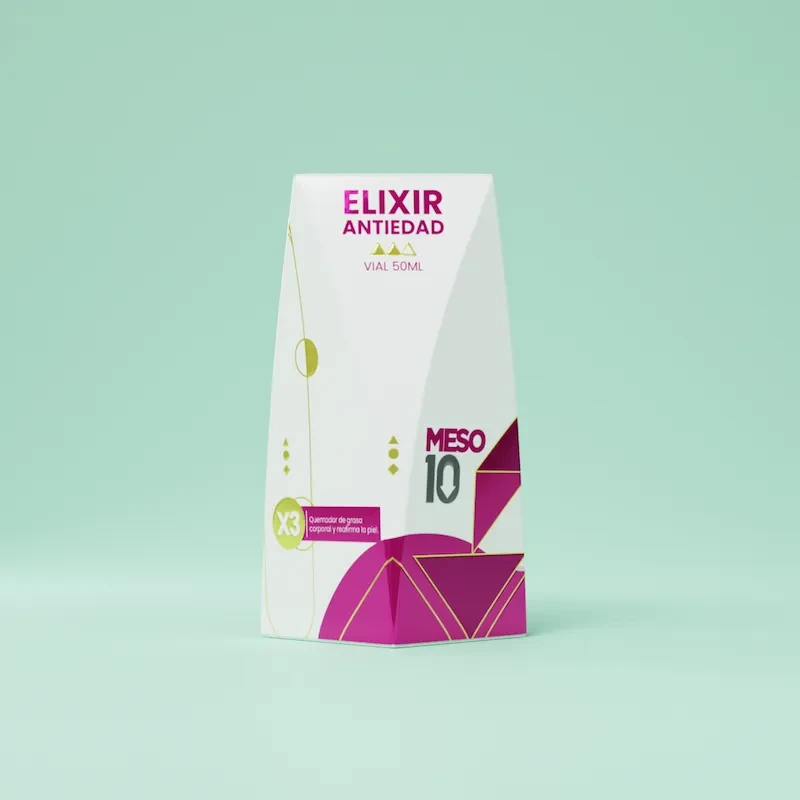 MESO10 ELIXIR ANTIEDAD 50AMP/5ML REBAJADO 40% ANTES $1010 *CAD 07/26*