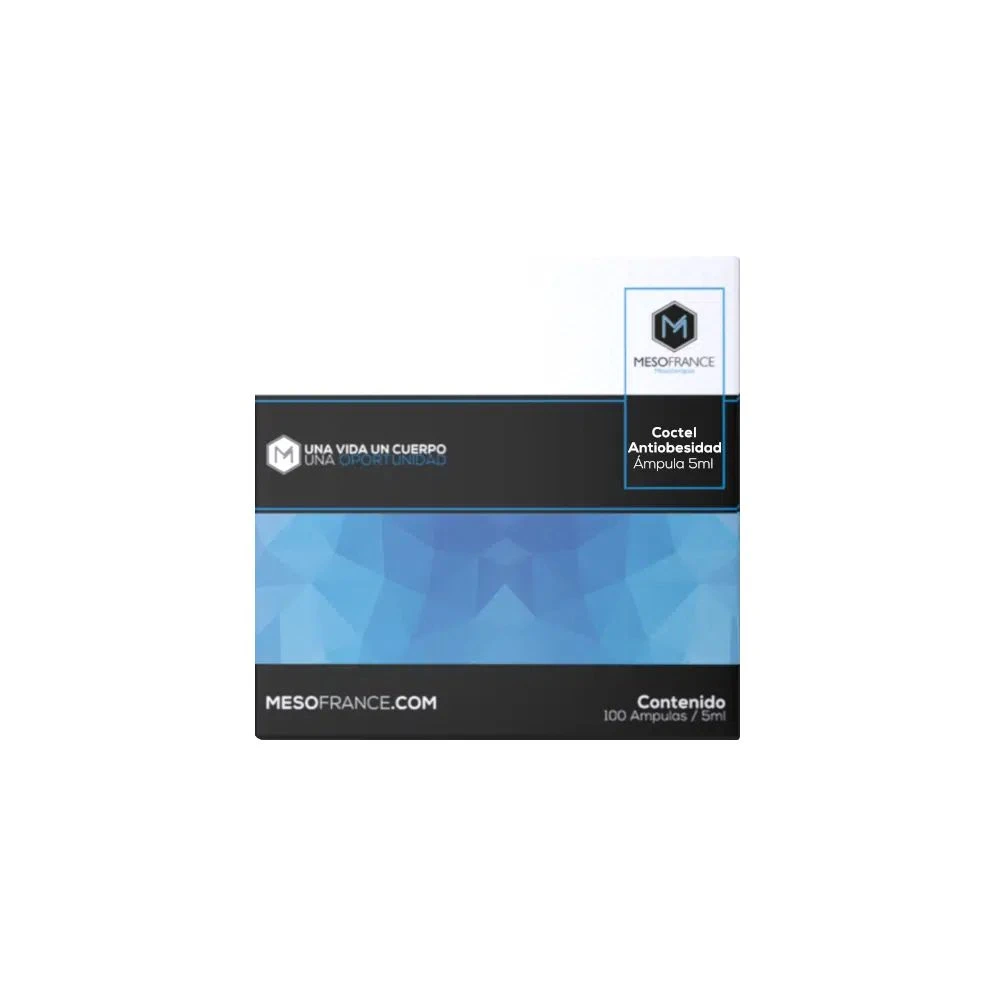 MESOFRANCE COCTEL ANTIOBESIDAD 100 AMP DE 5 ML