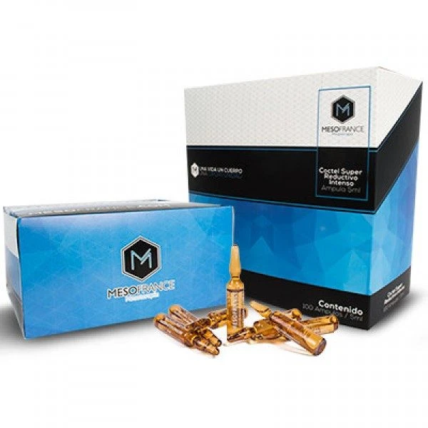 MESOFRANCE COCTEL SUPER REDUCTIVO INTENSO 100 AMP DE 5 ML