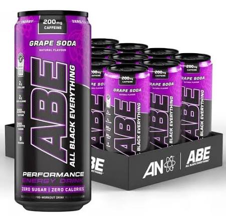 AN ABE ENERGY DRINK 11.2 OZ 12PK GRAPE SODA