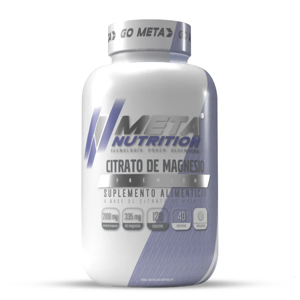 META CITRATO DE MAGNESIO 2100 MG 120 CAPS