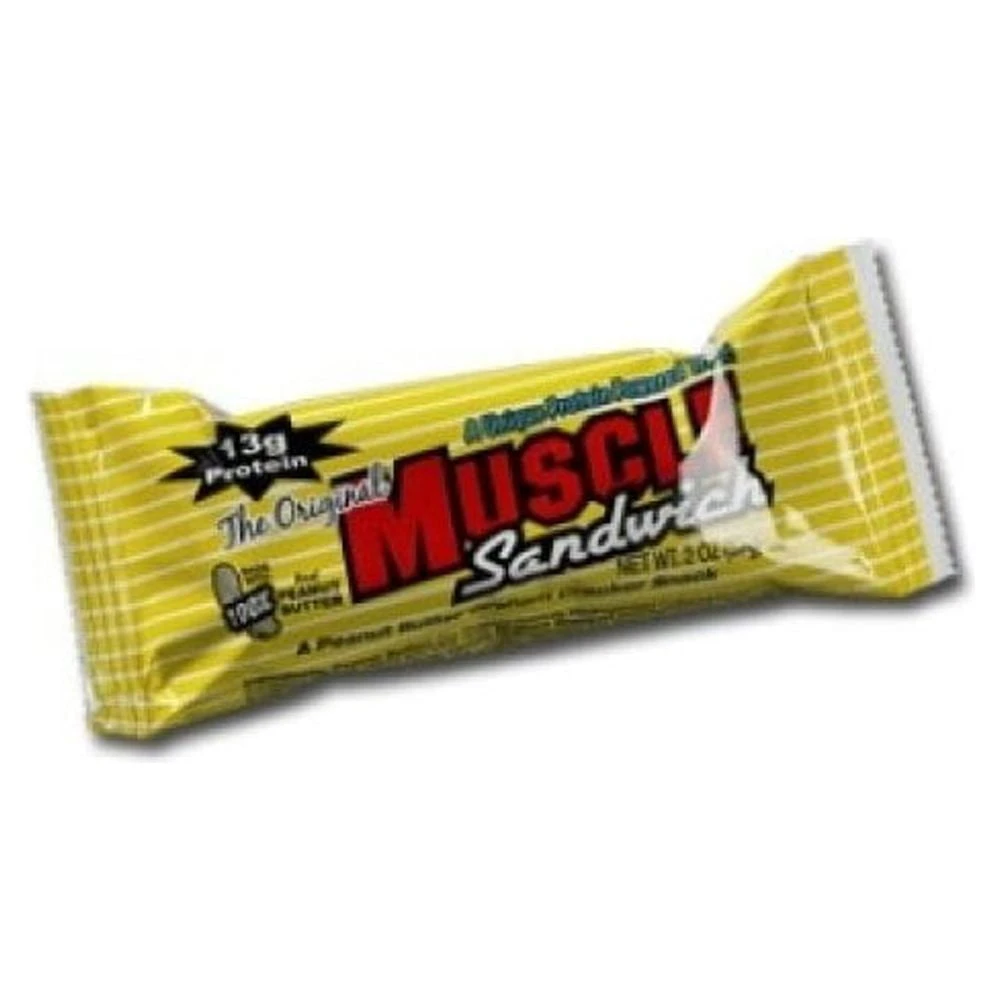 MF MUSCLE SANDWICH PEANUT BUTTER 12 BARS *OFERTA*