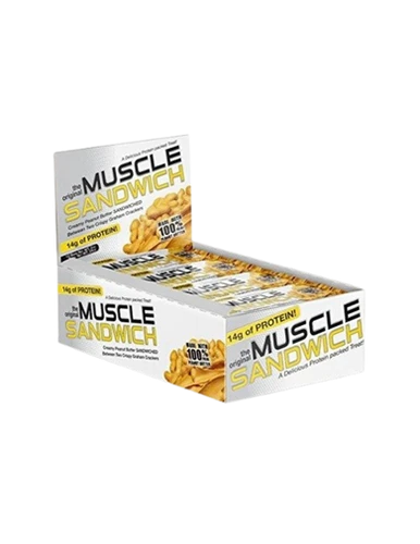 MF MUSCLE SANDWICH VAINILLA 12 BARS *OFERTA*