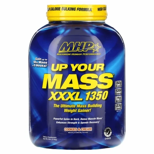 MHP UP YOUR MASS XXXL 1350 6 LBS COOKIES & CREAM