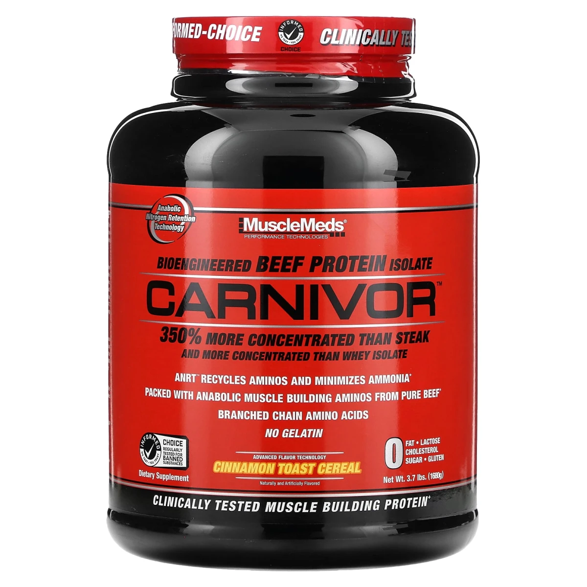 MMD CARNIVOR 3.7  LBS CINNAMON TOAST CEREAL *OFERTA*