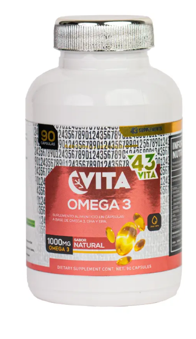 43 VITA OMEGA 3 1000MG 90 CAPS