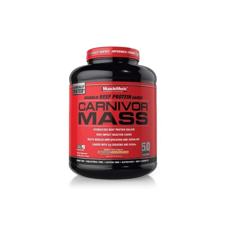 MMD CARNIVOR MASS 6 LBS CHOCOLATE PEANUT BUTTER