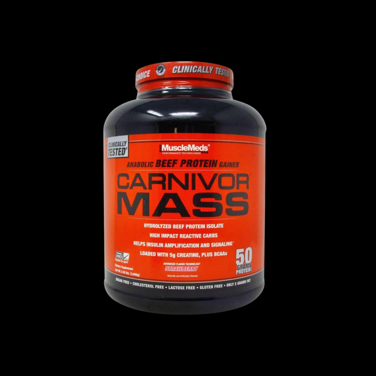 MMD CARNIVOR MASS 6 LBS STRAWBERRY