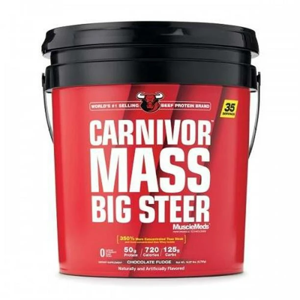 MMD CARNIVOR MASS BIG STEER BAG 15 LBS CHOCOLATE *OFERTA*