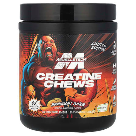 MT CREATINE CHEWS 90 CTS BOOGIEMAN PUNCH *OFERTA* *EDICIÓN LIMITADA*