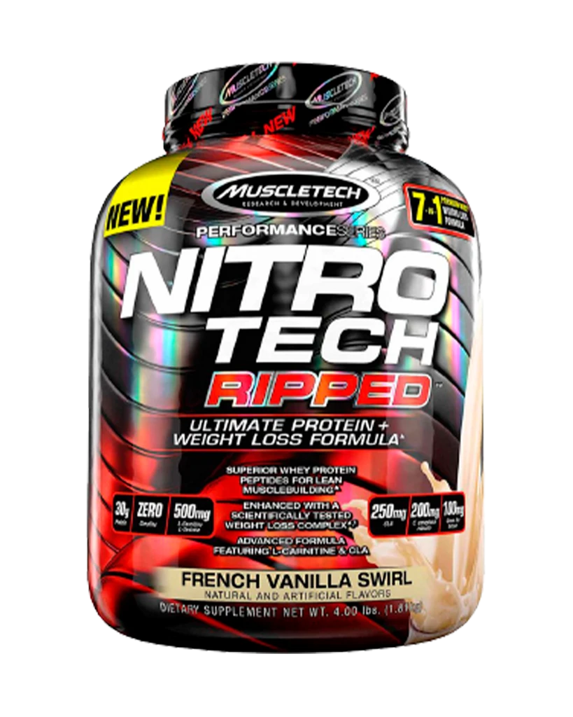 MT NITRO-TECH RIPPED 4 LBS VAINILLA *OFERTA*
