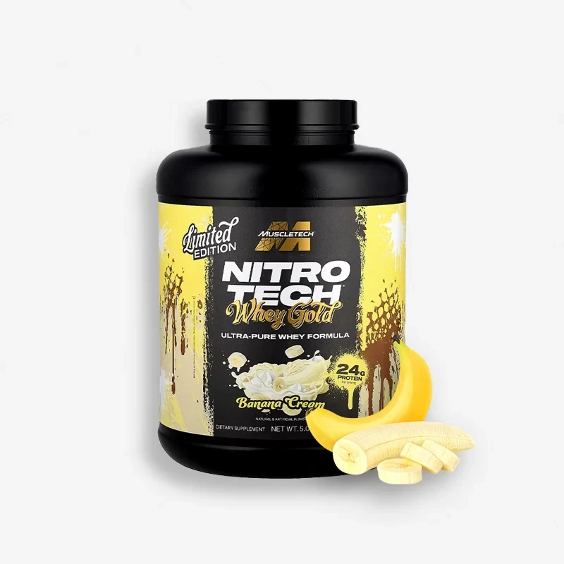 MT NITRO-TECH WHEY GOLD 5.03 LBS BANANA CREAM *OFERTA*