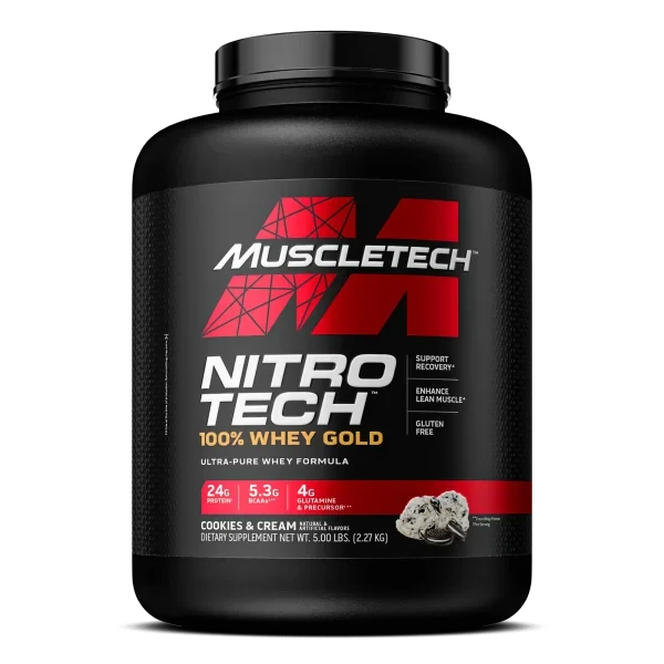 MT NITRO-TECH WHEY GOLD 5.03 LBS COOKIES & CREAM