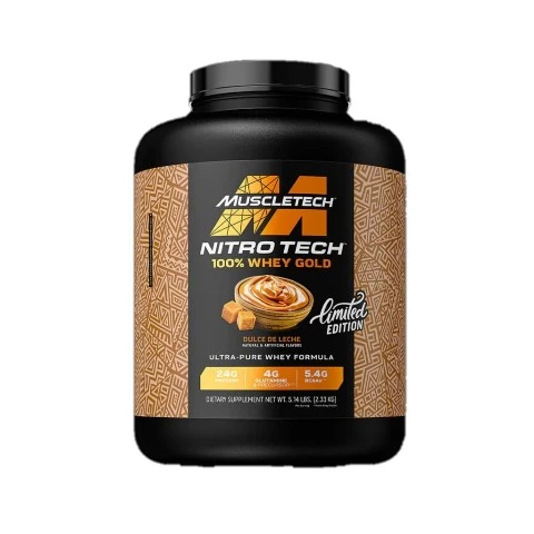 MT NITRO-TECH WHEY GOLD 5.03 LBS DULCE DE LECHE  *OFERTA*