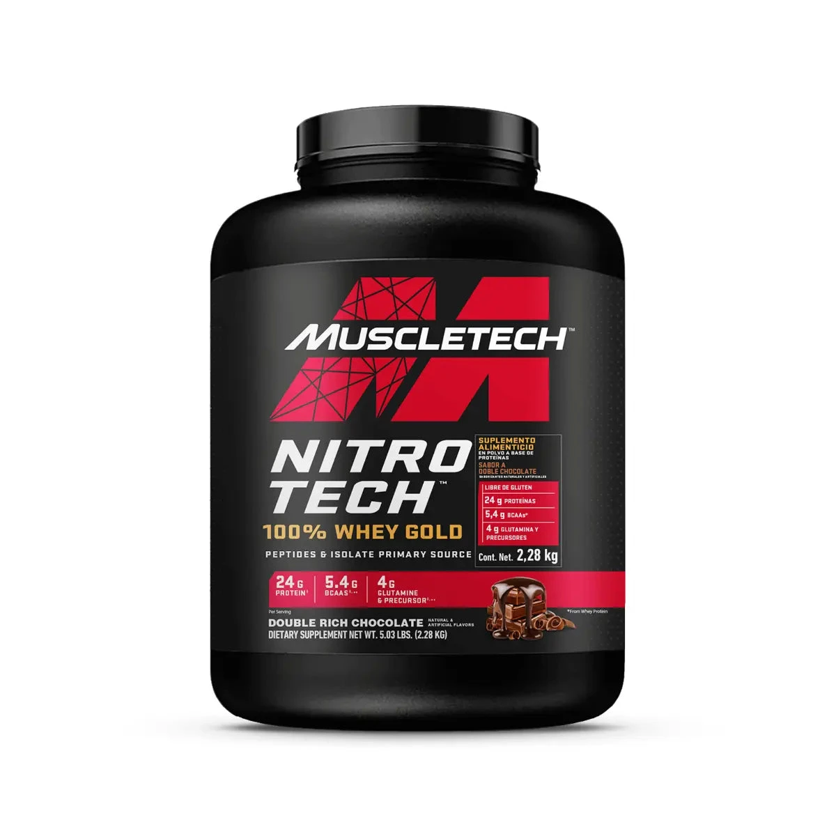 MT NITRO-TECH WHEY GOLD 5.03 LBS VAINILLA *OFERTA*