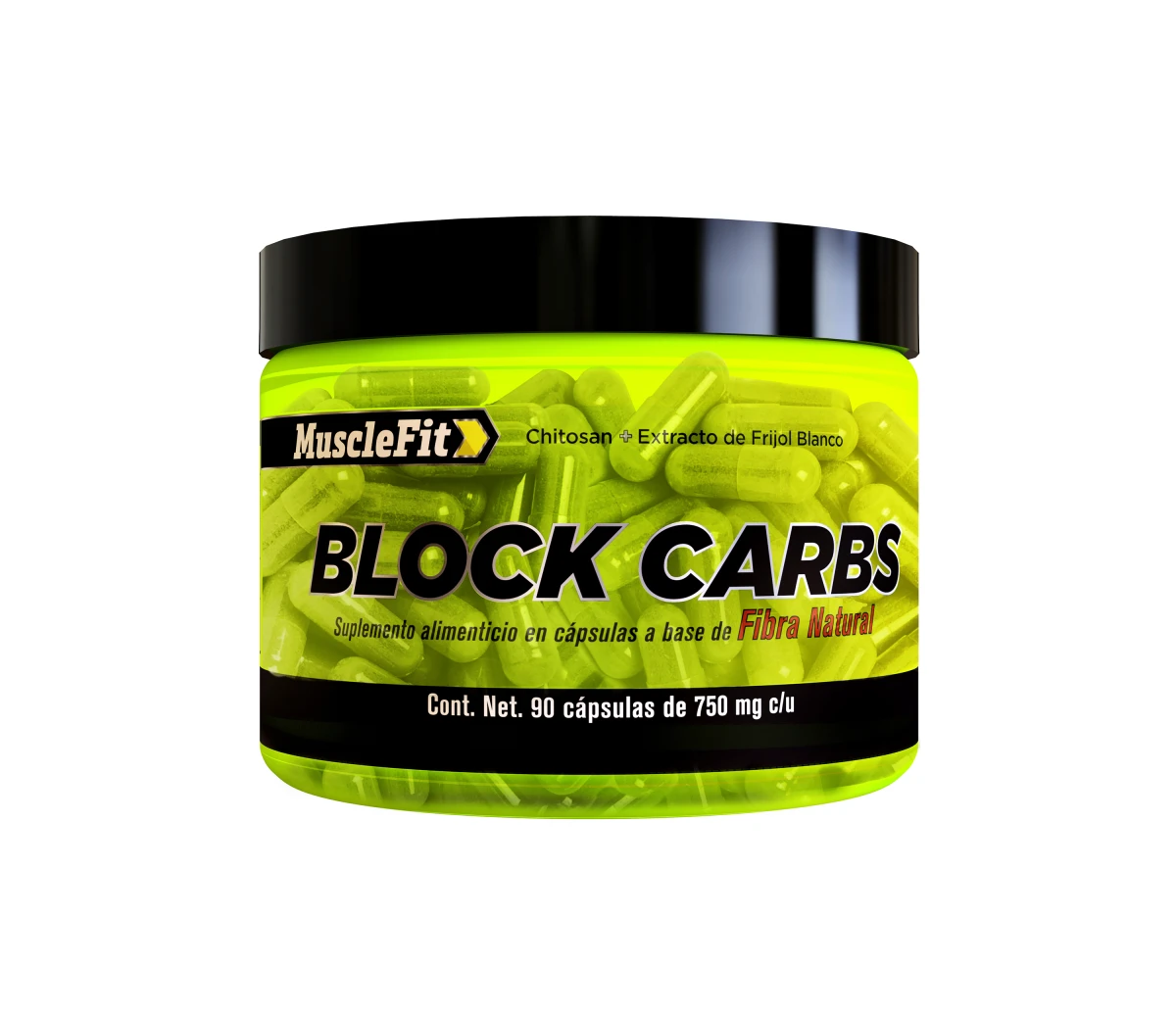 MUSCLEFIT BLOCK CARBS 90 CAPS *NUEVO*