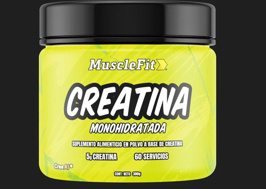 MUSCLEFIT CREATINA MONOHIDRATADA 300GR *NUEVO*