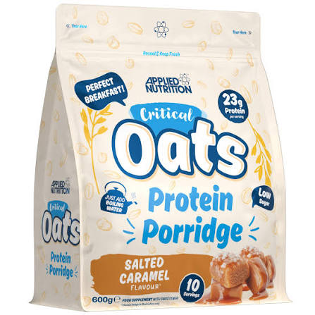 APPLIED NUTRITION CRITICAL OATS 600G SALTED CARAMEL *NUEVO*