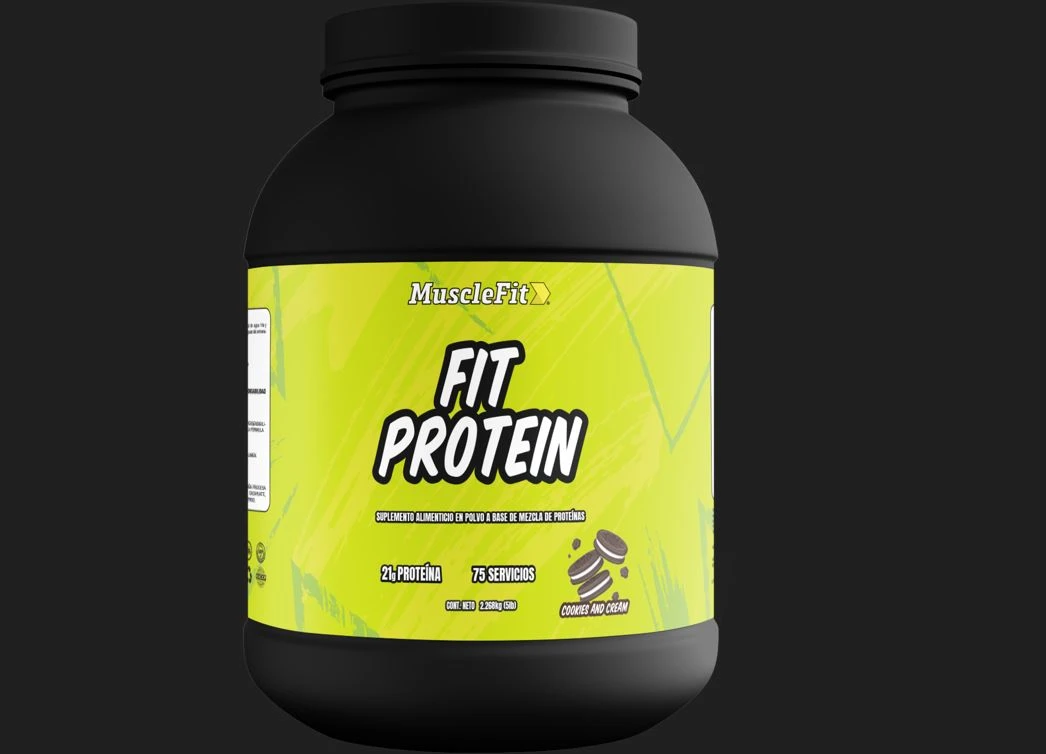 MUSCLEFIT FIT PROTEIN 5LB COOKIES & CREAM *NUEVO*