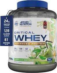 APPLIED NUTRITION CRITICAL WHEY 2 KG VANILLA MATCHA *NUEVO*