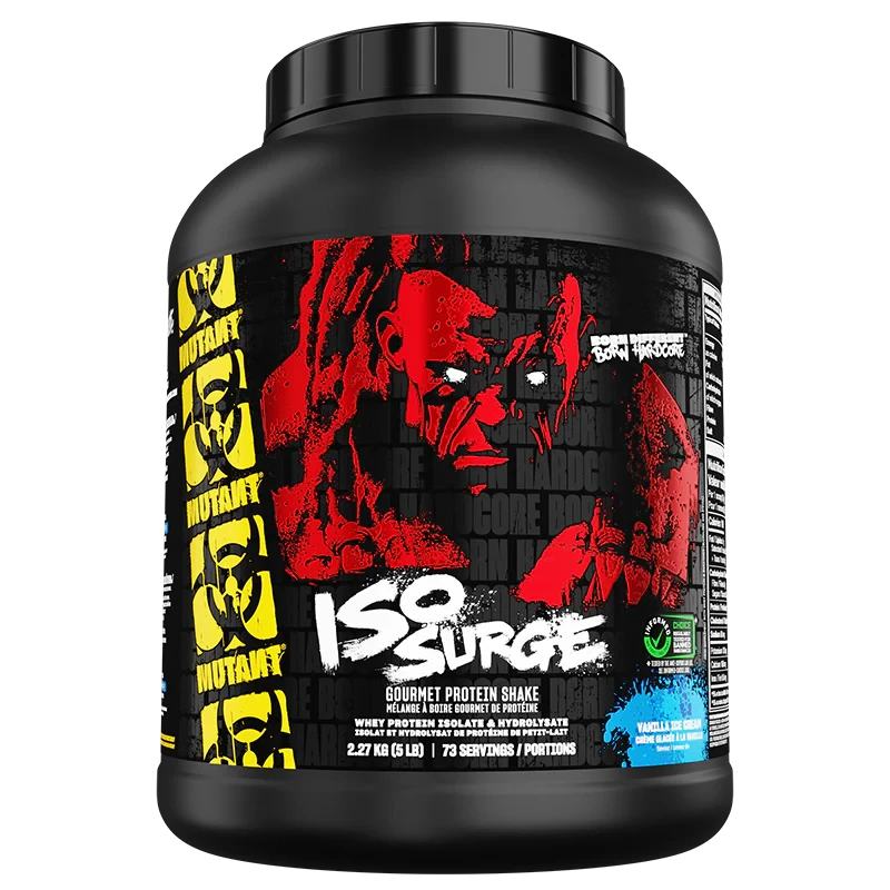 MUT HARDCORE ISO 5 LBS VANILLA ICE CREAM *OFERTA*